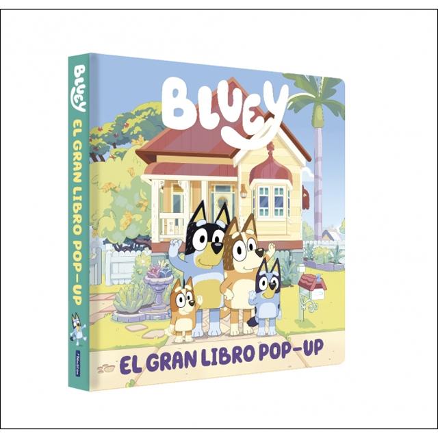Bluey. Libro de cartón con solapas - El gran libro Pop-up de Bluey 1