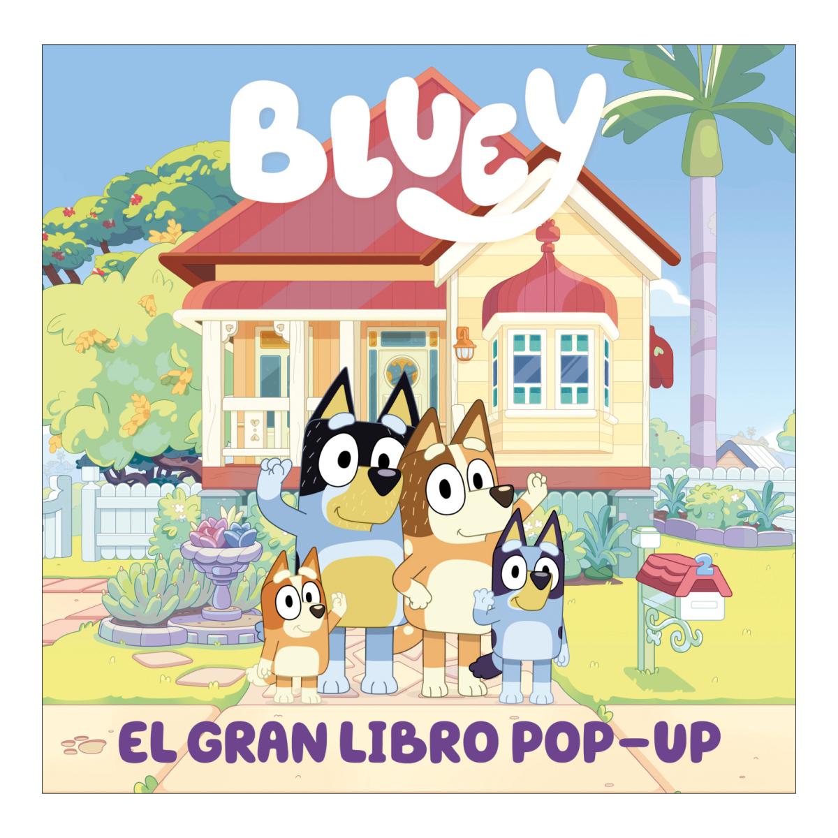 Bluey. Libro de cartón con solapas - El gran libro Pop-up de Bluey 2