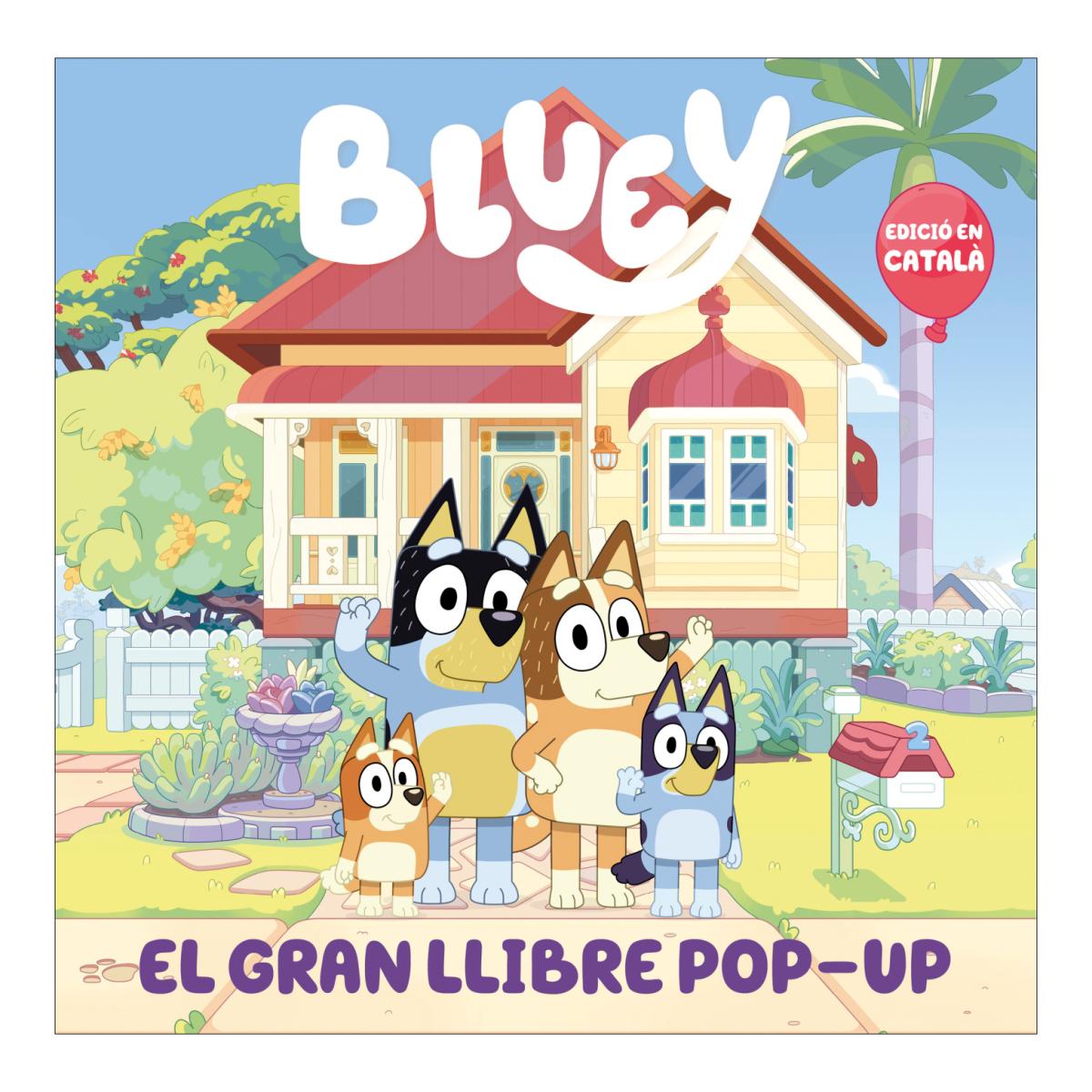 Bluey. Llibre de cartró amb solapes - El gran llibre Pop-up de Bluey 2
