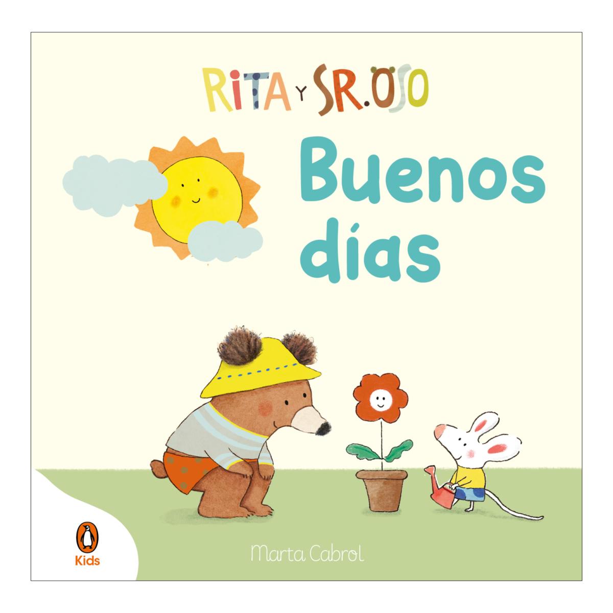 Rita y Sr. Oso - ¡Buenos días! (Pequeñas manitas): Libro con mecanismos para deslizar, girar y soñar 3