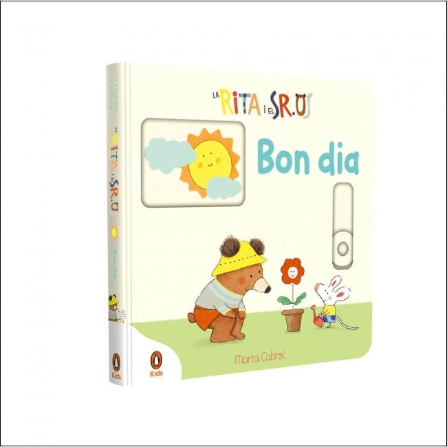 Imagem 0 de La Rita i el Sr. Os - Bon dia! (Mans petitones): Llibre amb mecanismes per lliscar, girar i somiar