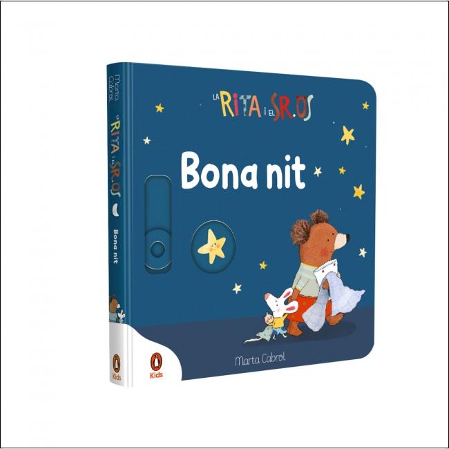 Imagem 0 de La Rita i el Sr. Os - Bona nit! (Mans petitones): Llibre amb mecanismes per lliscar, girar i somiar