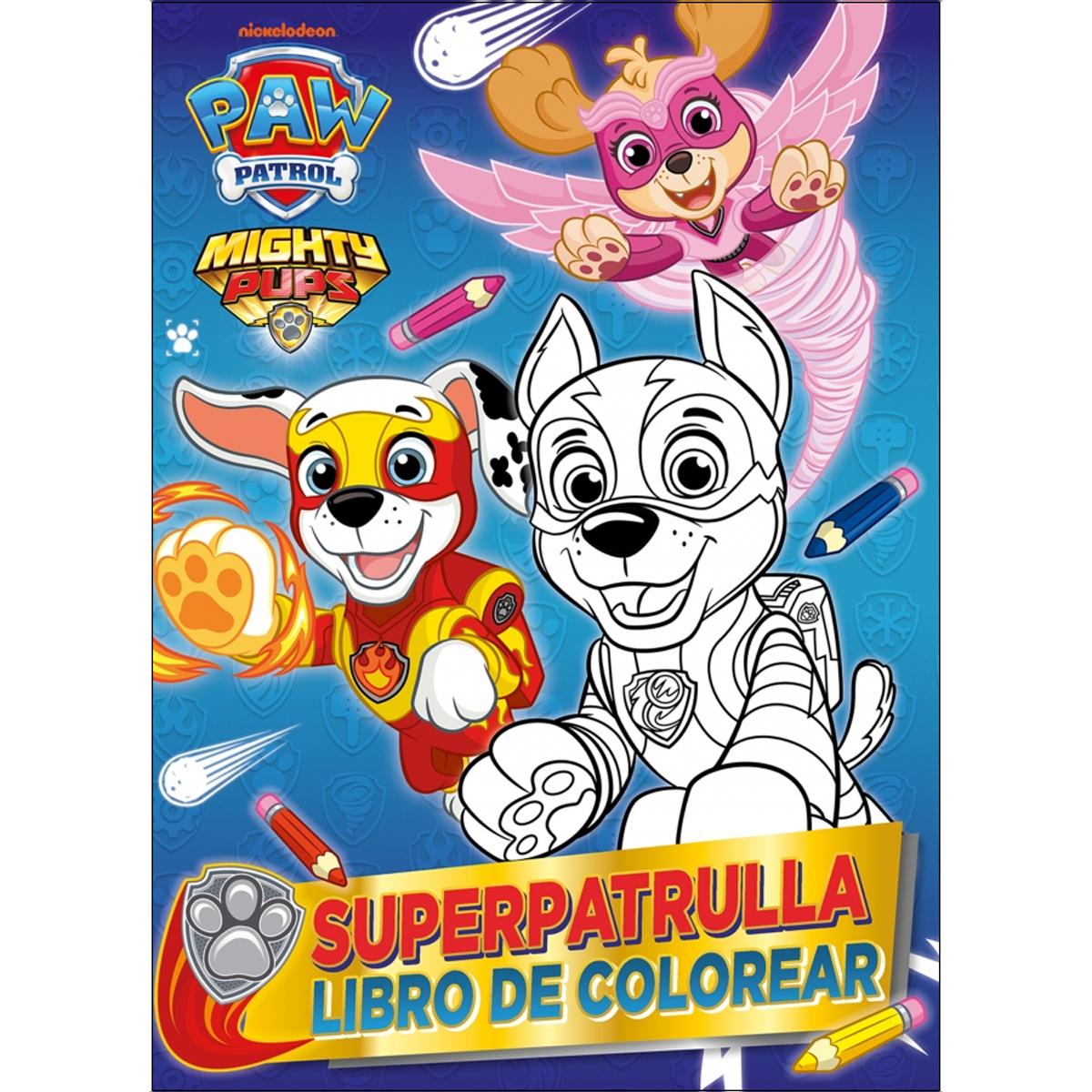 Imagem 0 de Paw Patrol | Patrulla Canina. Actividades - Superpatrulla. Libro de colorear: ¡Más de 90 dibujos para colorear! (Capa mole)