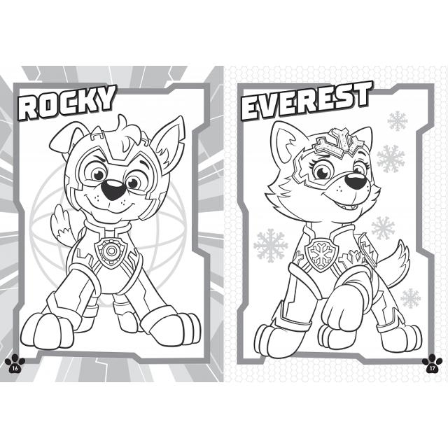 Paw Patrol | Patrulla Canina. Actividades - Superpatrulla. Libro de colorear: ¡Más de 90 dibujos para colorear! (Capa mole) 3