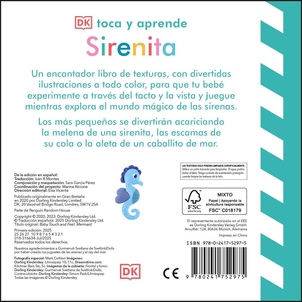 Toca y aprende - Sirenita 8