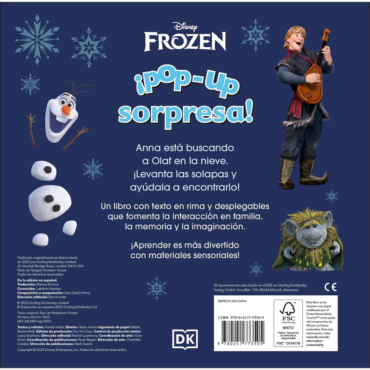 ¡Pop-Up sorpresa! - Frozen: Cuento con Pop-Ups, Una sorpresa en cada solapa 7