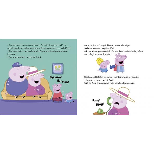 Peppa Pig. Un conte - La nova germaneta de la Pepa (Capa dura) 2