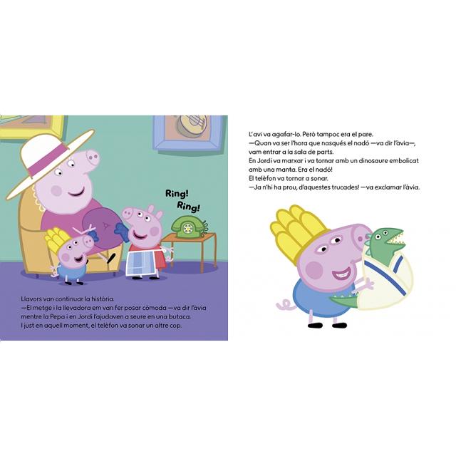 Peppa Pig. Un conte - La nova germaneta de la Pepa (Capa dura) 3