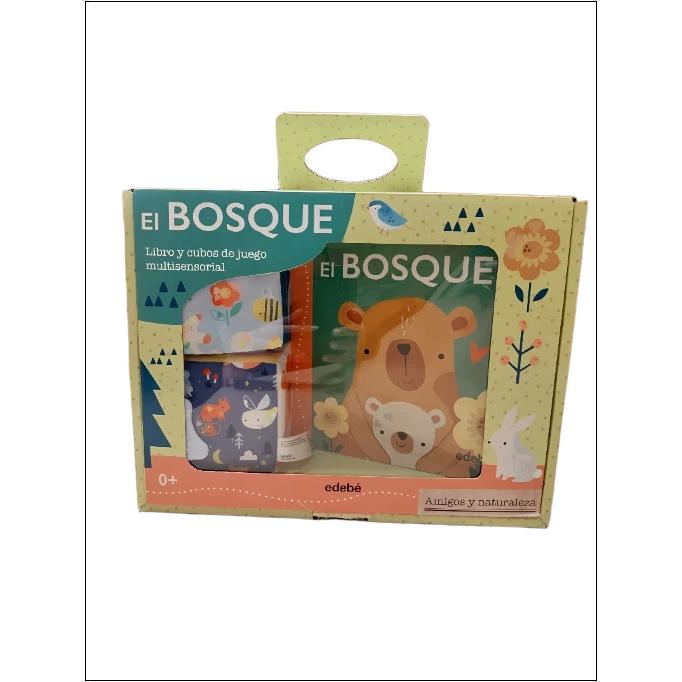 EL BOSQUE. Libro y cubos de juego multisensorial 1