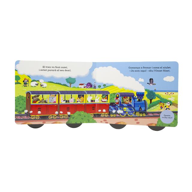 Osset Siset. Sobre rodes! Tren 2