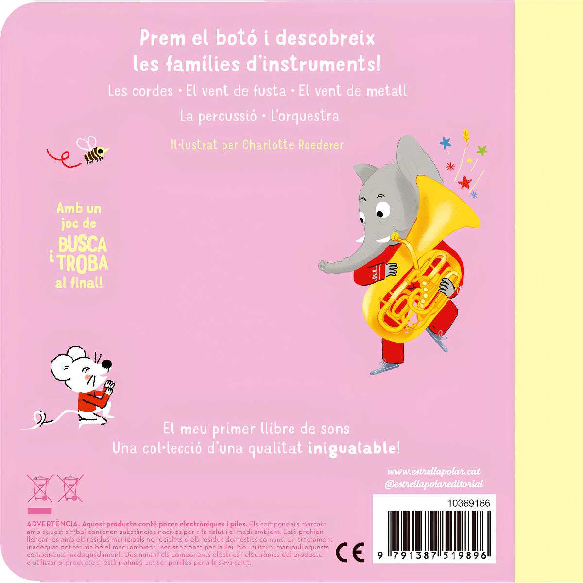 La música de l'orquestra. El meu primer llibre de sons 2