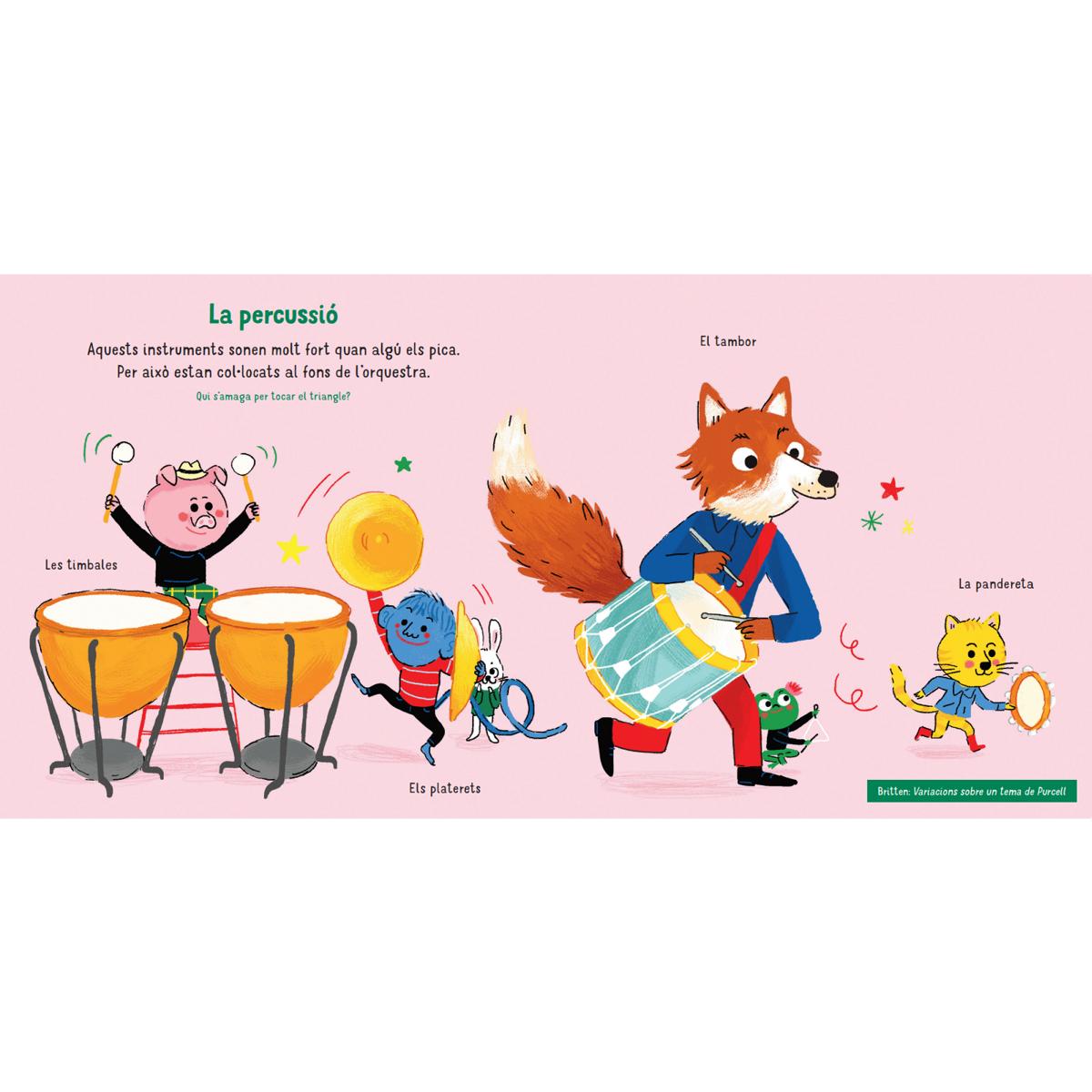 La música de l'orquestra. El meu primer llibre de sons 3