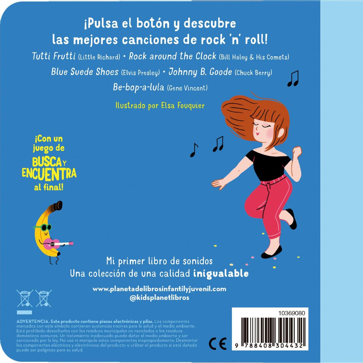 ¡Rock 'n' roll baby! Mi primer libro de sonidos 3