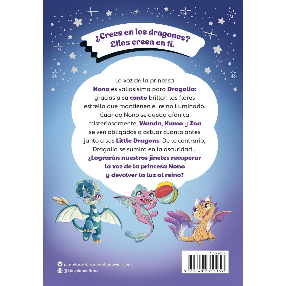 Little Dragons 4. La voz de la princesa (Capa mole) 2