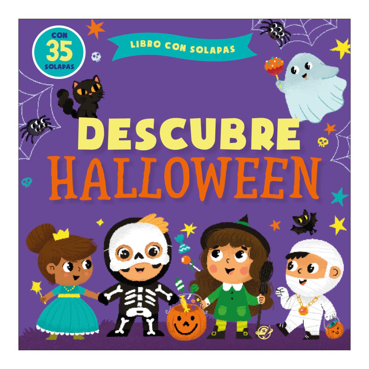 Imagem 0 de Descubre Halloween: ¡El Halloween más terroríficamente divertido! Cuentos infantiles 1-4 años con solapas. En letra MAYÚSCULA.
