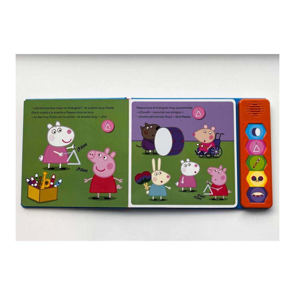 Peppa Pig. Libro con sonidos - Peppa y los instrumentos musicales (Capa dura) 2
