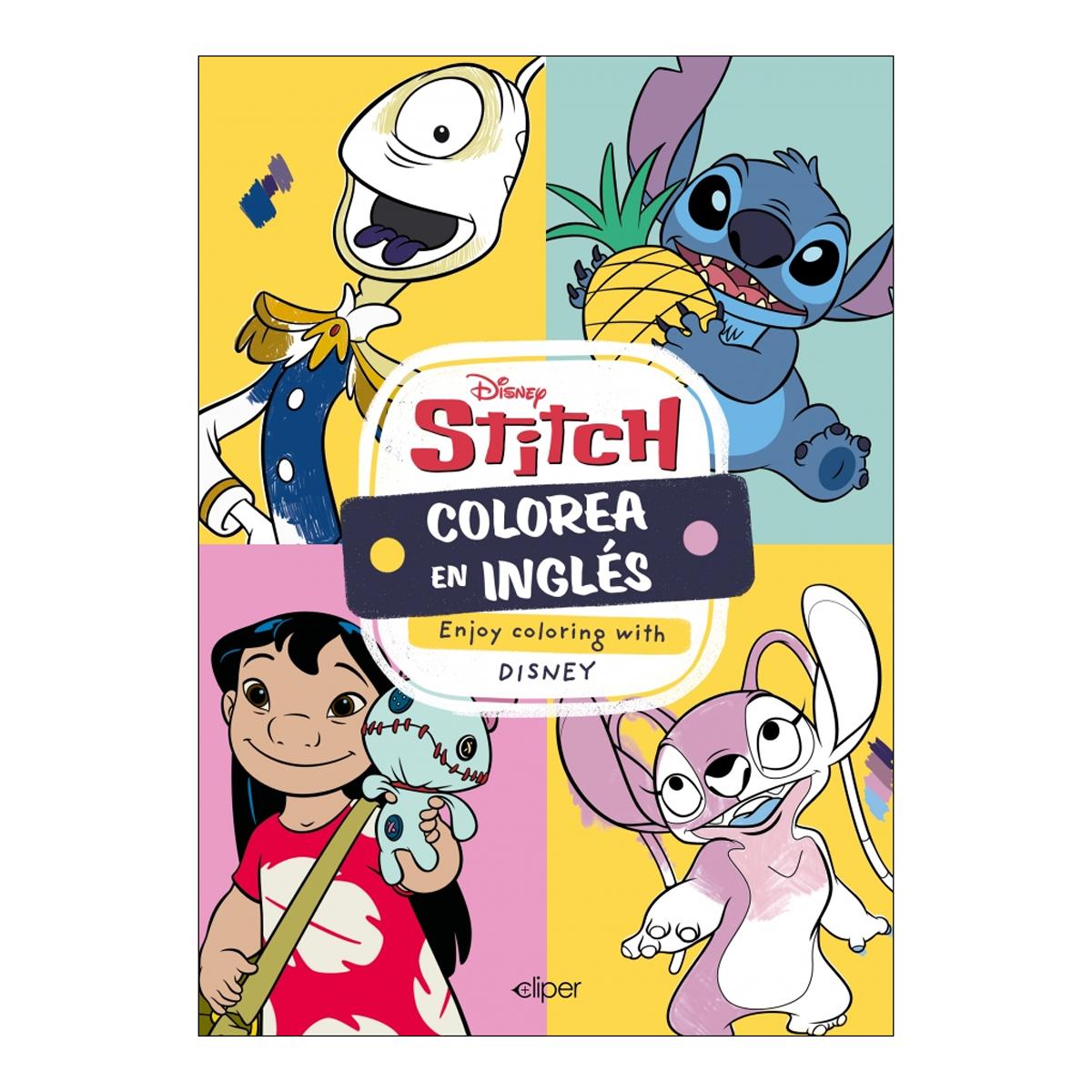 Colorea en inglés con Lilo & Stitch (Enjoy coloring with Disney): Enjoy coloring with Disney (Capa mole) 1