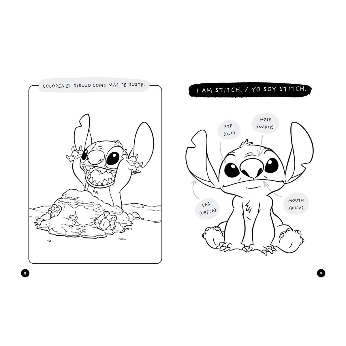 Colorea en inglés con Lilo & Stitch (Enjoy coloring with Disney): Enjoy coloring with Disney (Capa mole) 2