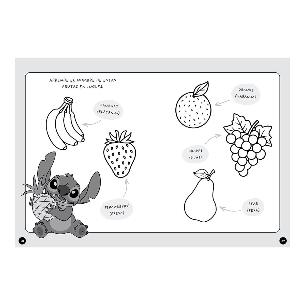 Colorea en inglés con Lilo & Stitch (Enjoy coloring with Disney): Enjoy coloring with Disney (Capa mole) 4