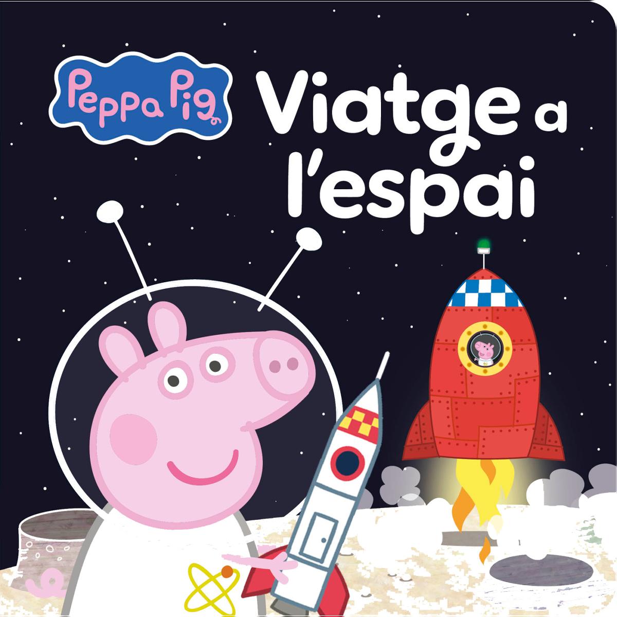 Peppa Pig. Llibre de cartró - Viatge a l'espai 4