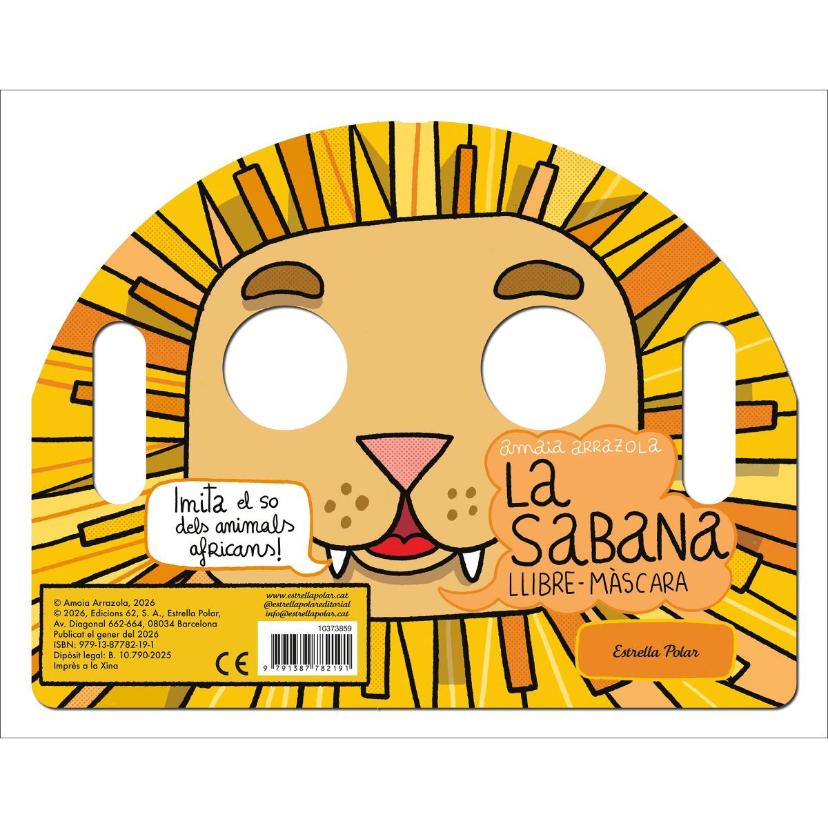 Imagem 0 de La sabana. Llibre-màscara