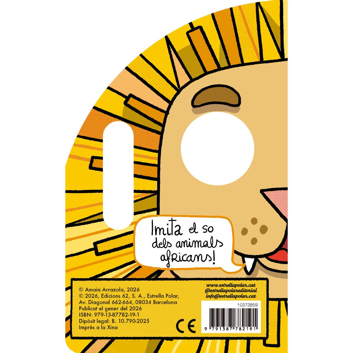 La sabana. Llibre-màscara 4