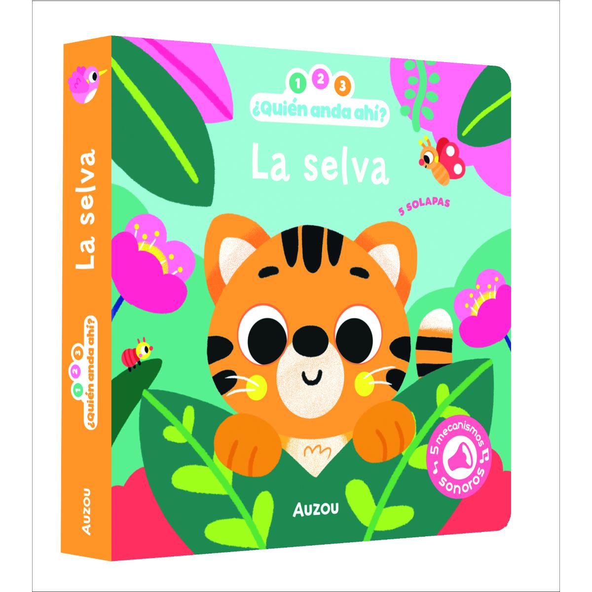 Imagem 0 de 1, 2, 3, quién anda ahí. La selva. Libro de sonidos