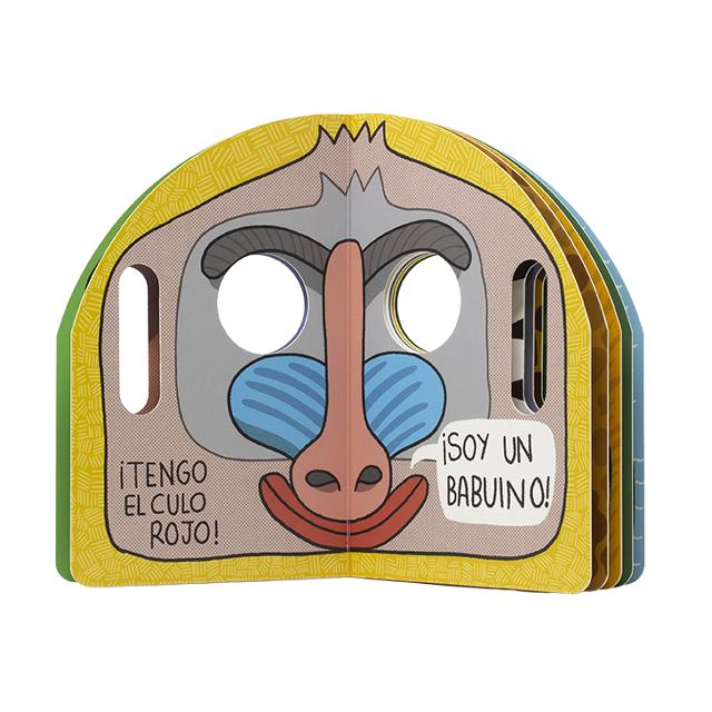 La sabana. Libro-máscara 2