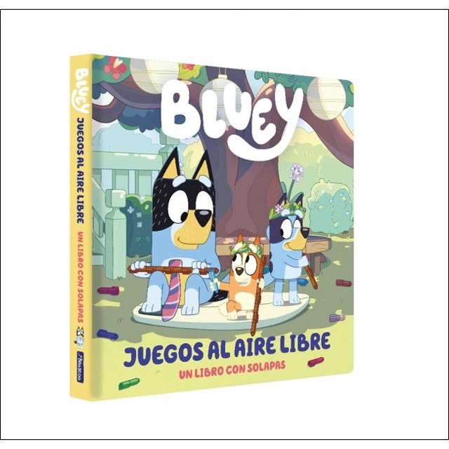 Imagem 0 de Bluey. Libro de cartón con solapas - Juegos al aire libre