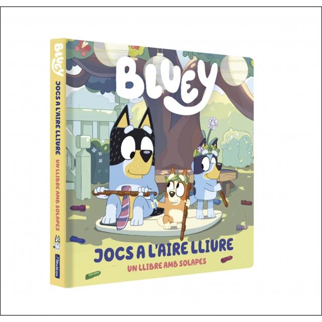 Imagem 0 de Bluey. Llibre de cartró amb solapes - Joc a l'aire lliure