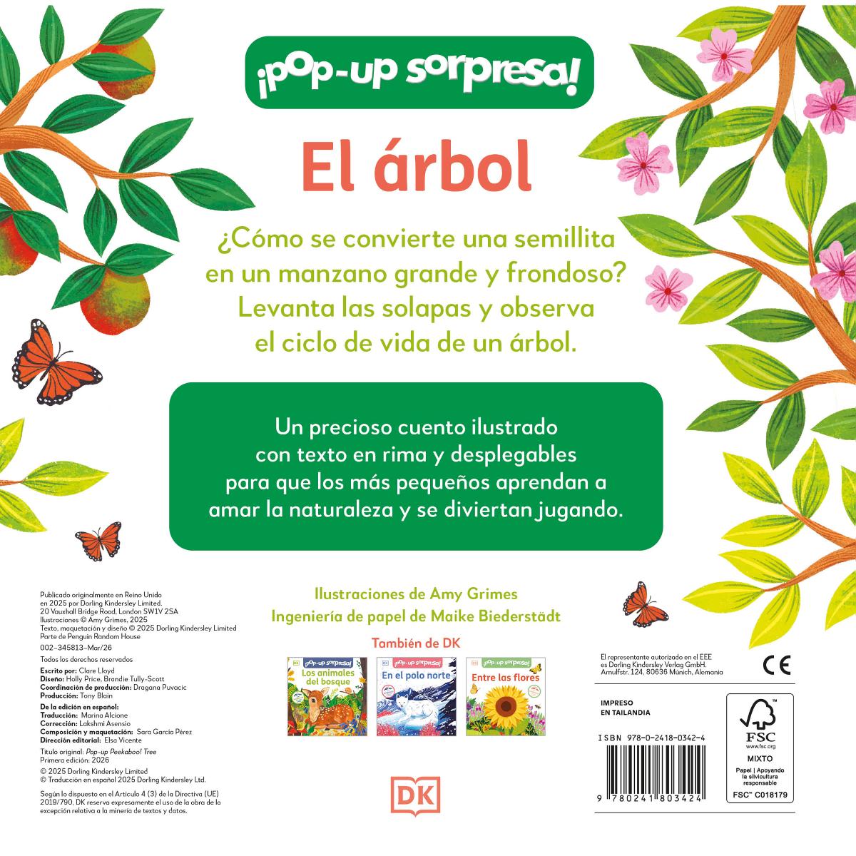 ¡Pop-Up sorpresa! - El árbol: Cuento con Pop-Ups, una sorpresa en cada solapa 3