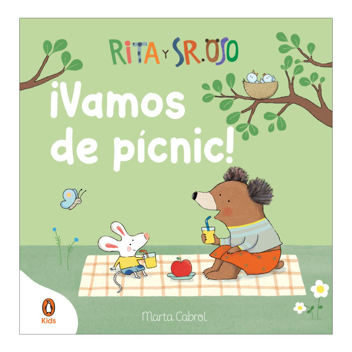 Rita y Sr. Oso - ¡Vamos de pícnic!: Libro con mecanismos para deslizar, girar y soñar 3