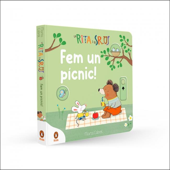 Imagem 0 de La Rita i el Sr. Os - Fem un pícnic!: Llibre amb mecanismes per lliscar, girar i somiar