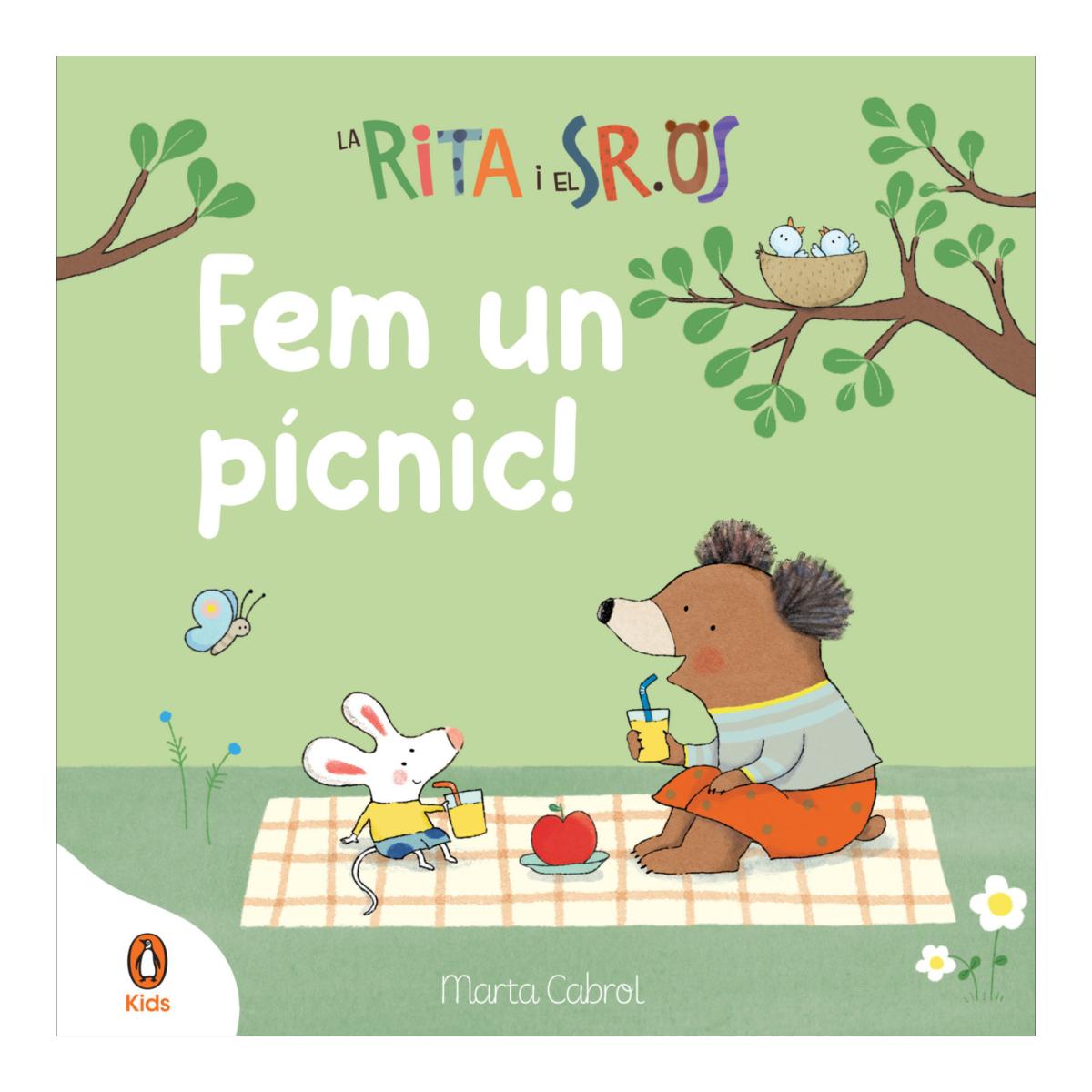 La Rita i el Sr. Os - Fem un pícnic!: Llibre amb mecanismes per lliscar, girar i somiar 3