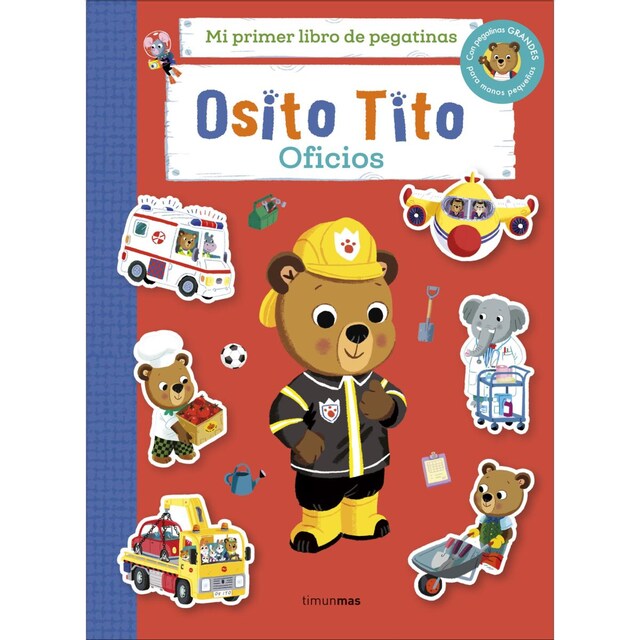 Imagem 0 de Osito Tito. Mi primer libro de pegatinas. Oficios