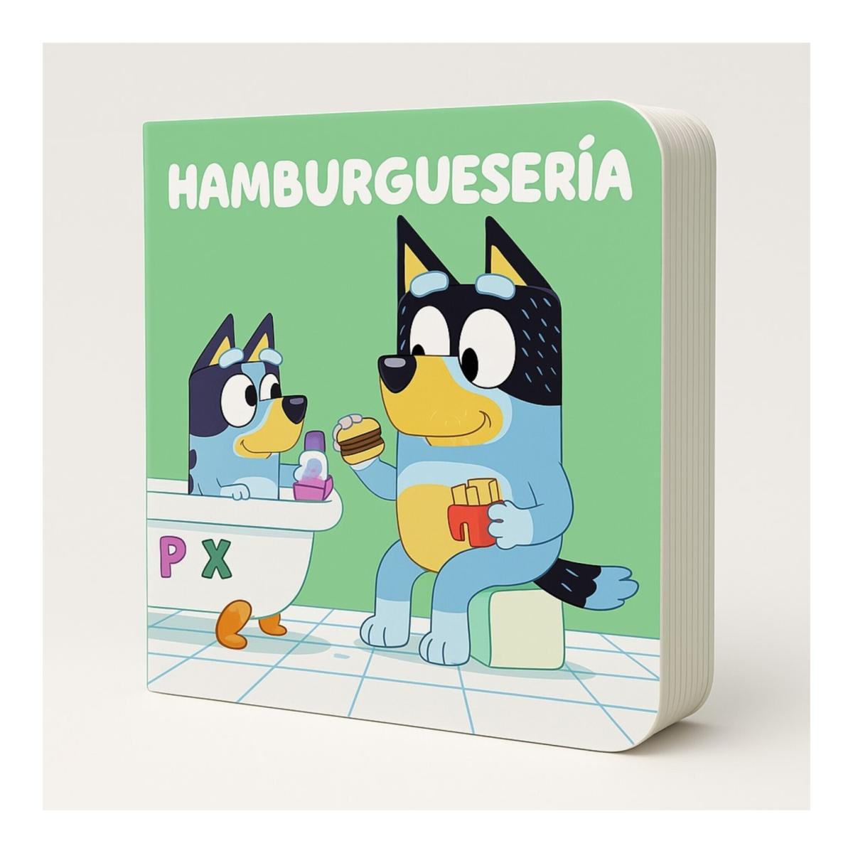 Bluey. Libro juguete - Hora de dormir. Pequeña biblioteca (edición en español) 2