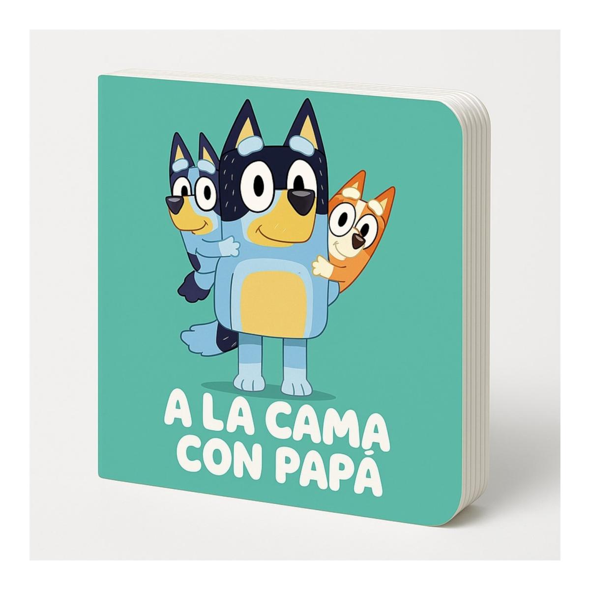 Bluey. Libro juguete - Hora de dormir. Pequeña biblioteca (edición en español) 3