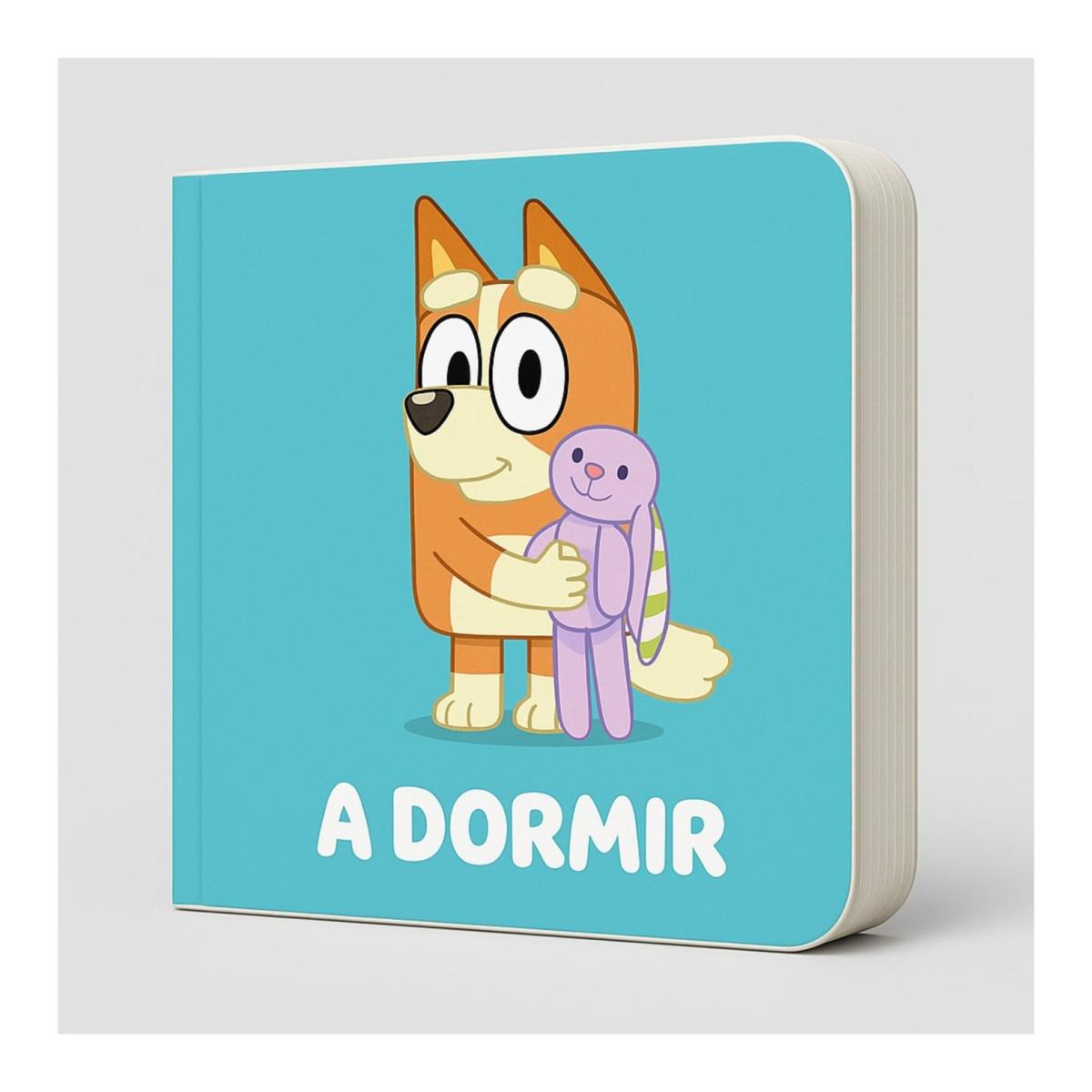 Bluey. Libro juguete - Hora de dormir. Pequeña biblioteca (edición en español) 4