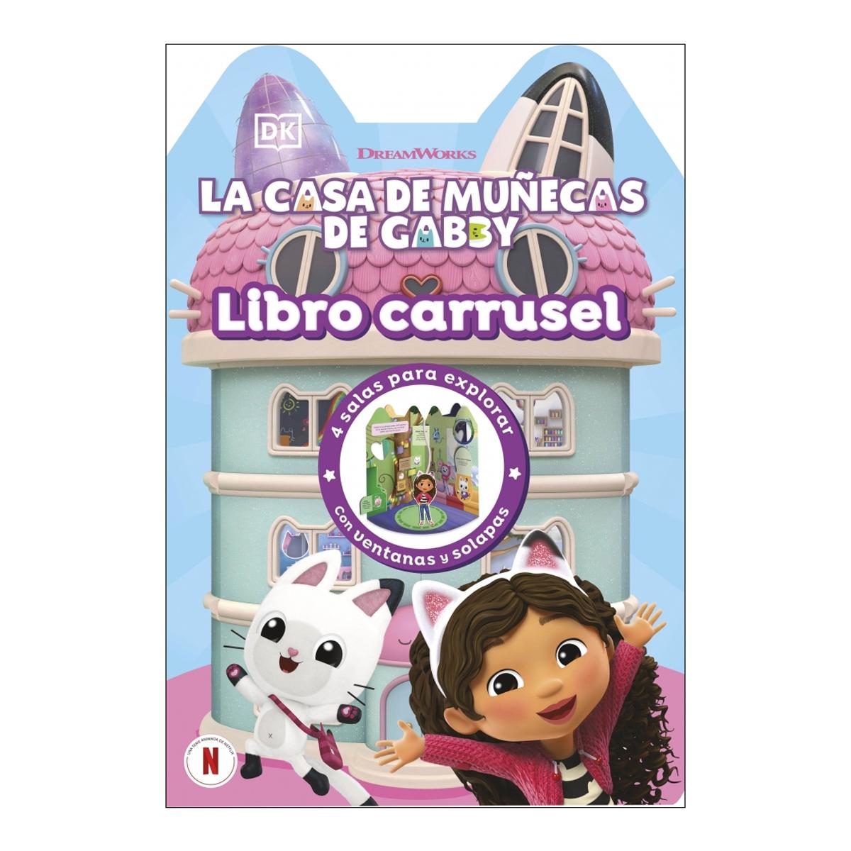 La casa de muñecas de Gabby - Libro carrusel: 4 salas para explorar. Con ventanas y solapas (Capa dura) 1