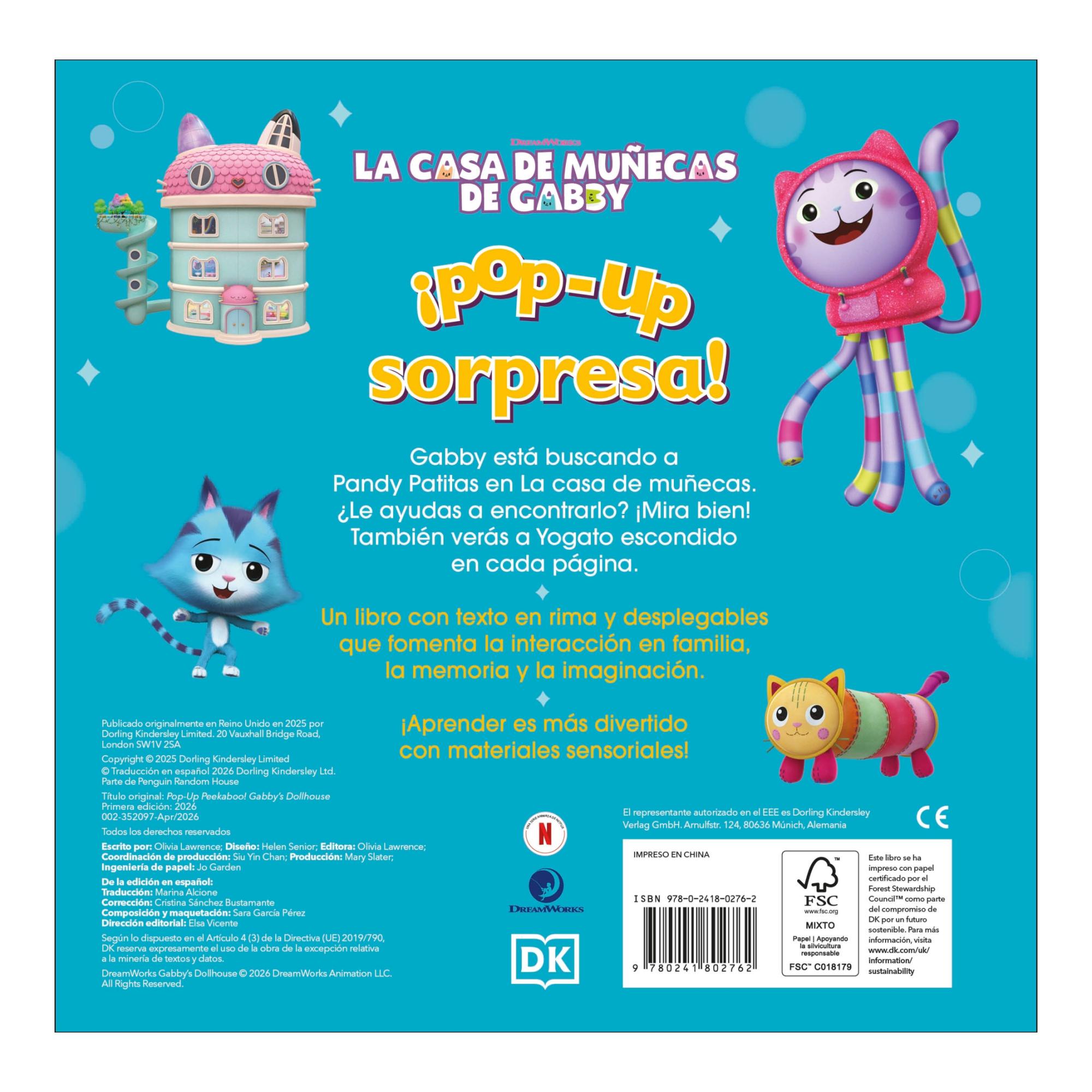 ¡Pop-Up sorpresa! - La casa de muñecas de Gabby: Cuento con Pop-Ups, Una sorpresa en cada solapa 6