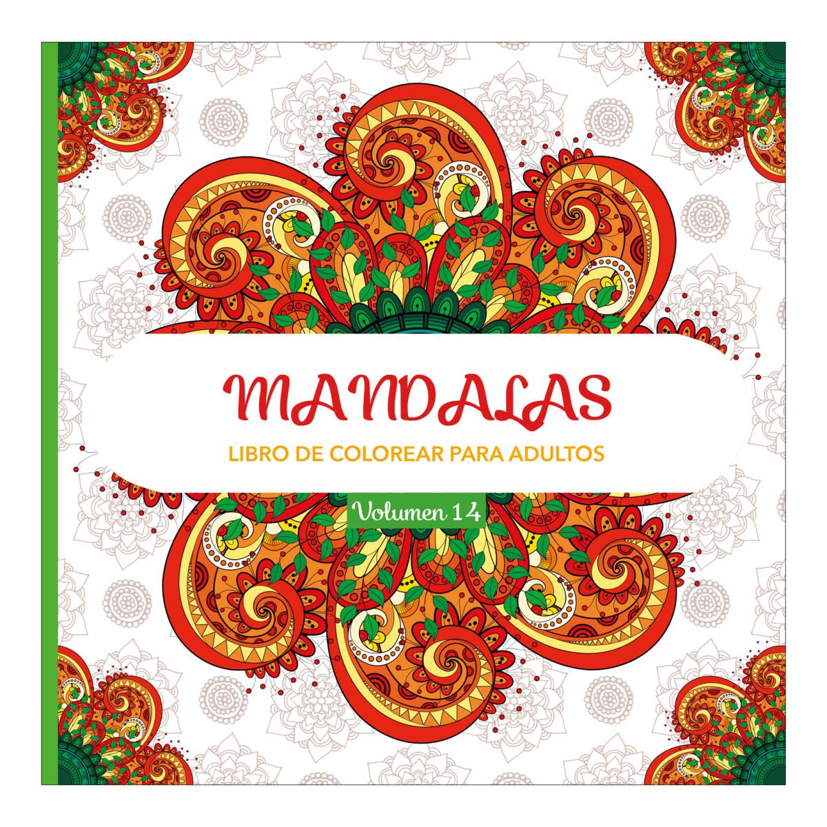 Mandalas 14: Libro de colorear para adultos 1