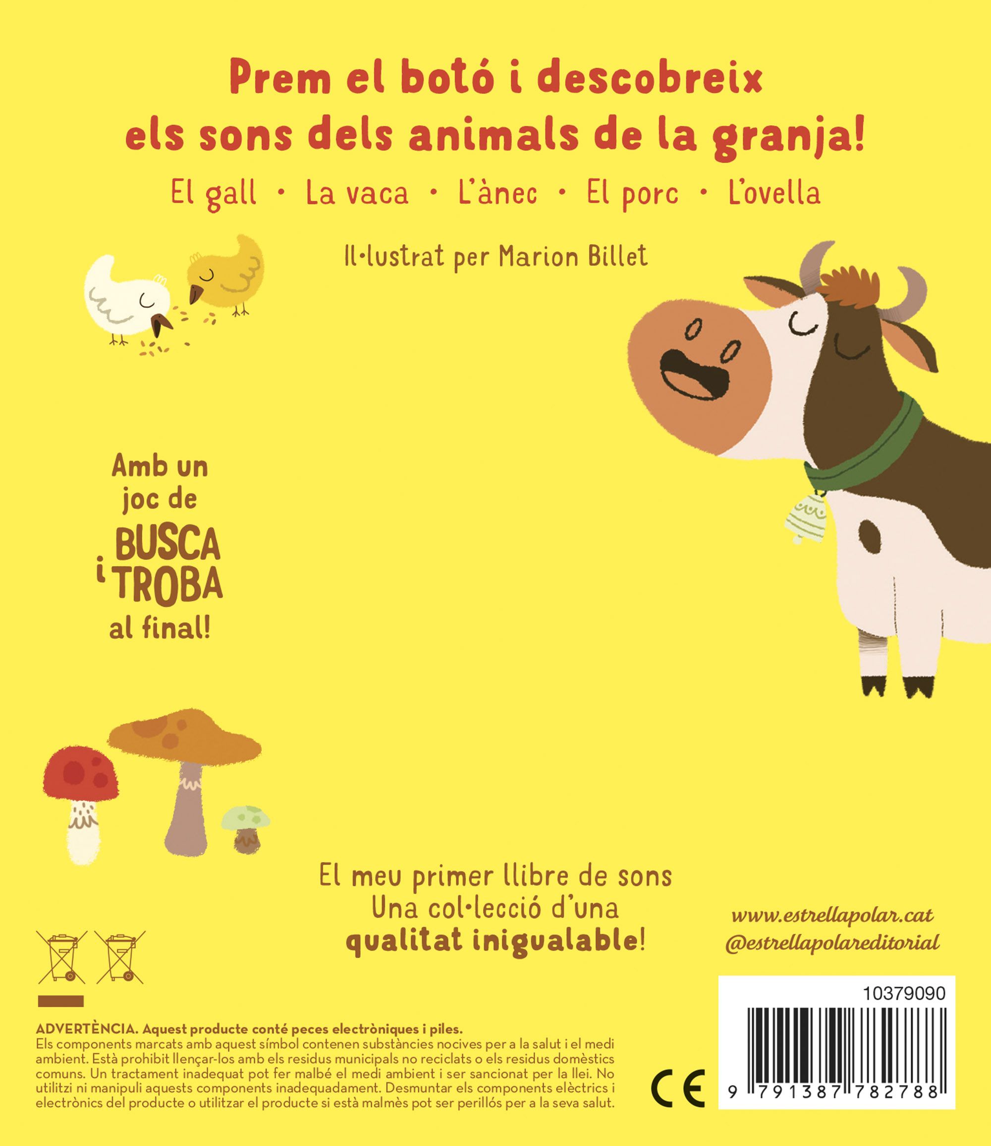 La granja. el meu primer llibre de sons 2