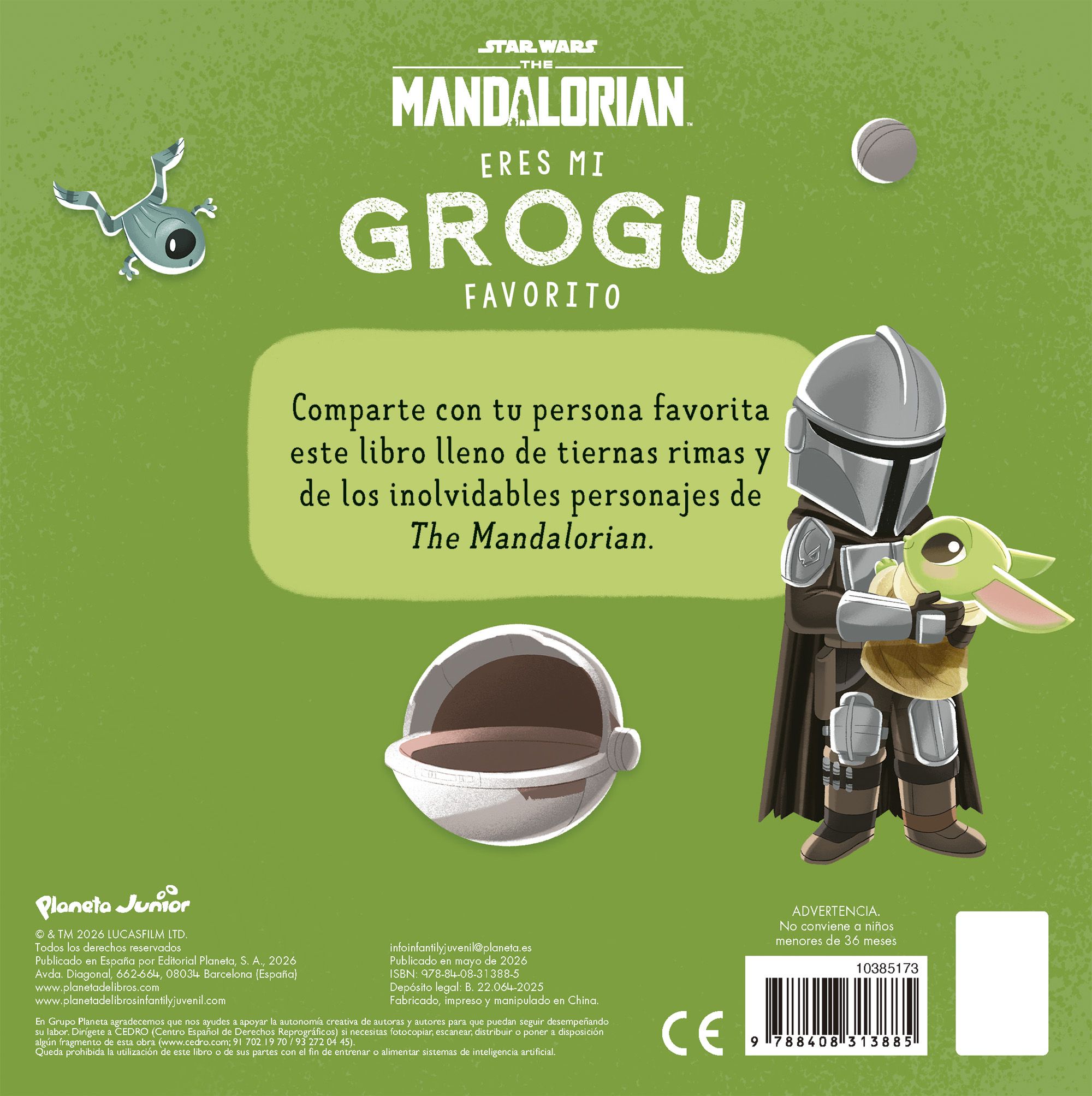 Eres mi grogu favorito. libro de carton 2