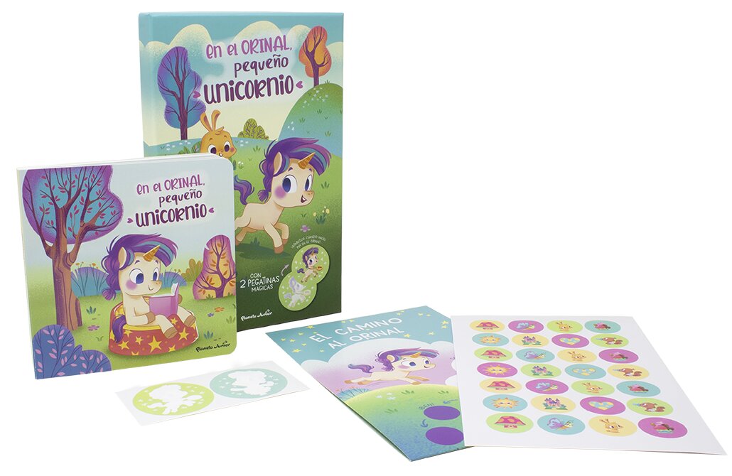 En el orinal, pequeno unicornio 4