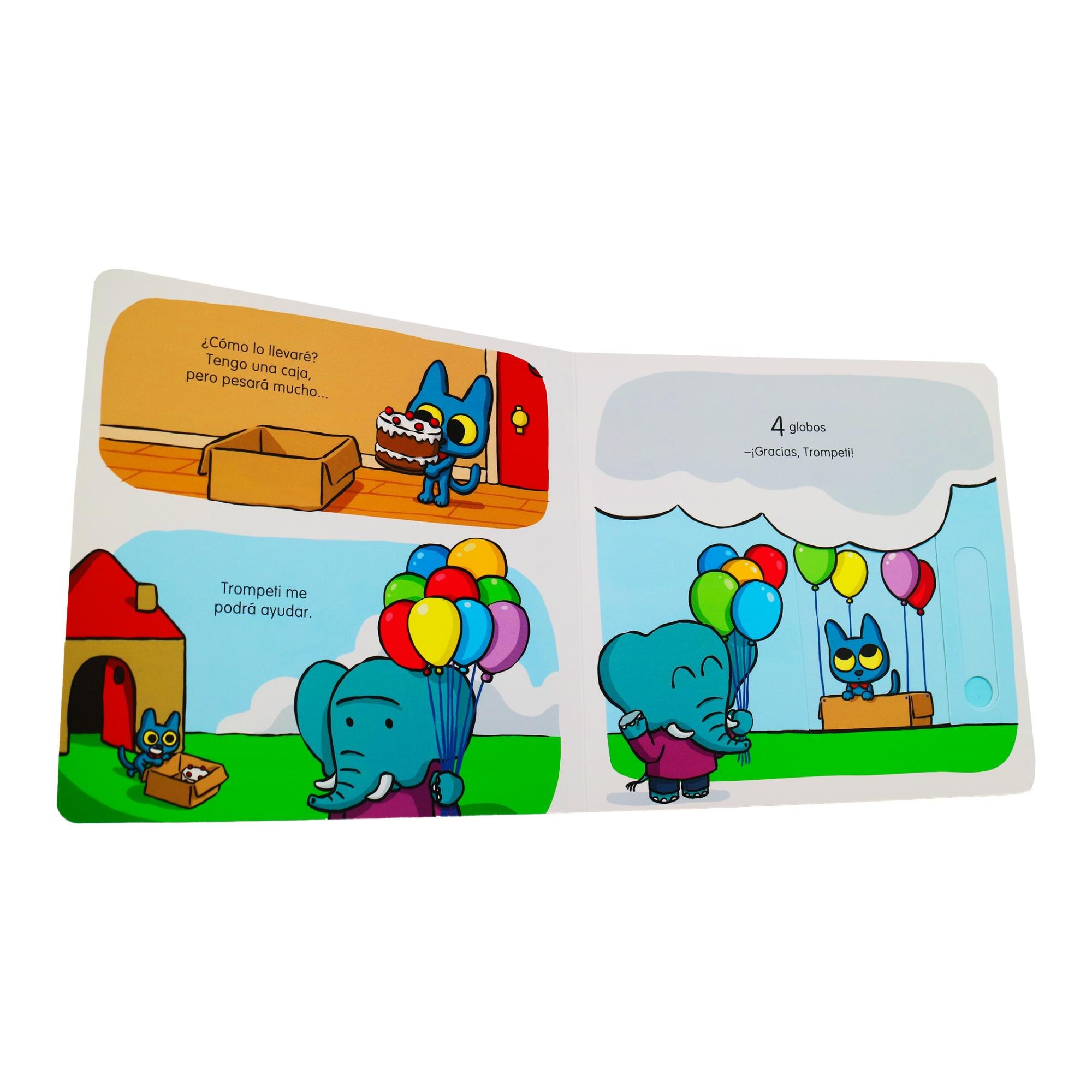 Pack minino y el pastel + peluche 5