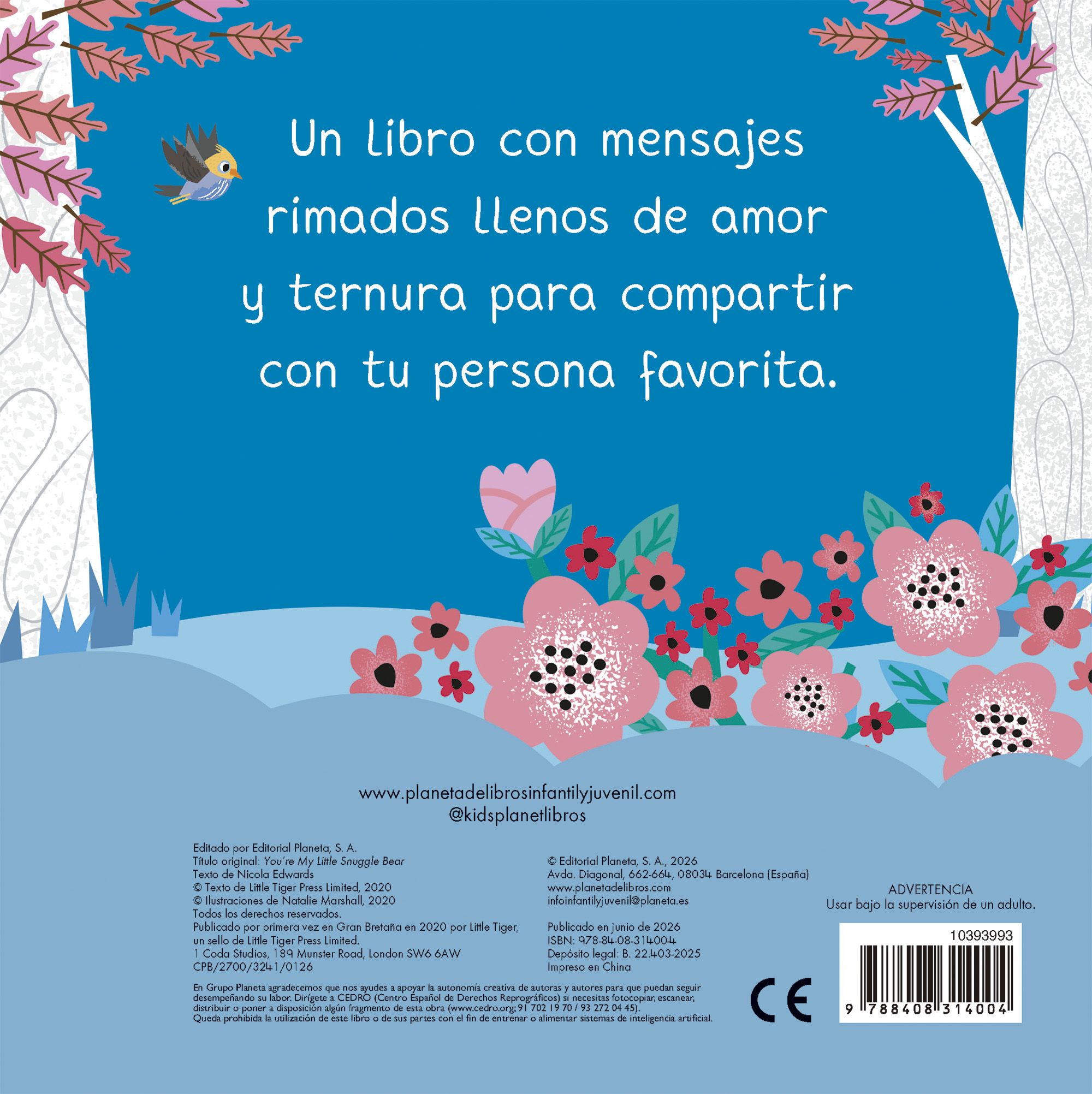 Eres mi osito favorito. libro carton con 2