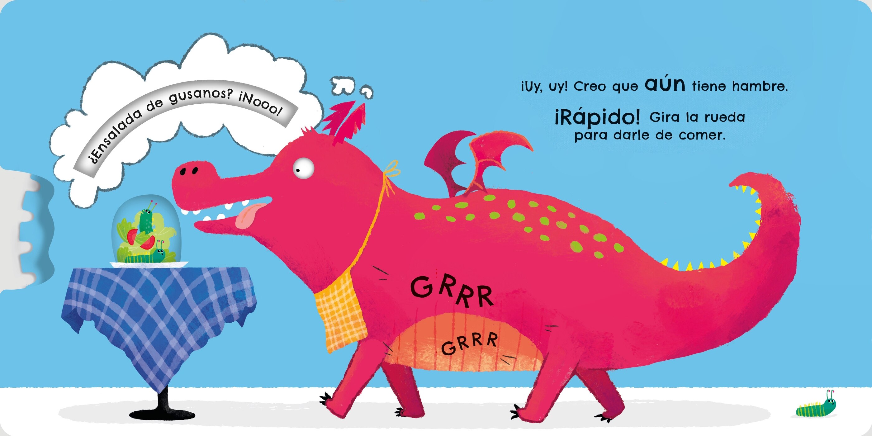 El dragon comelotodo.gira la rueda 4
