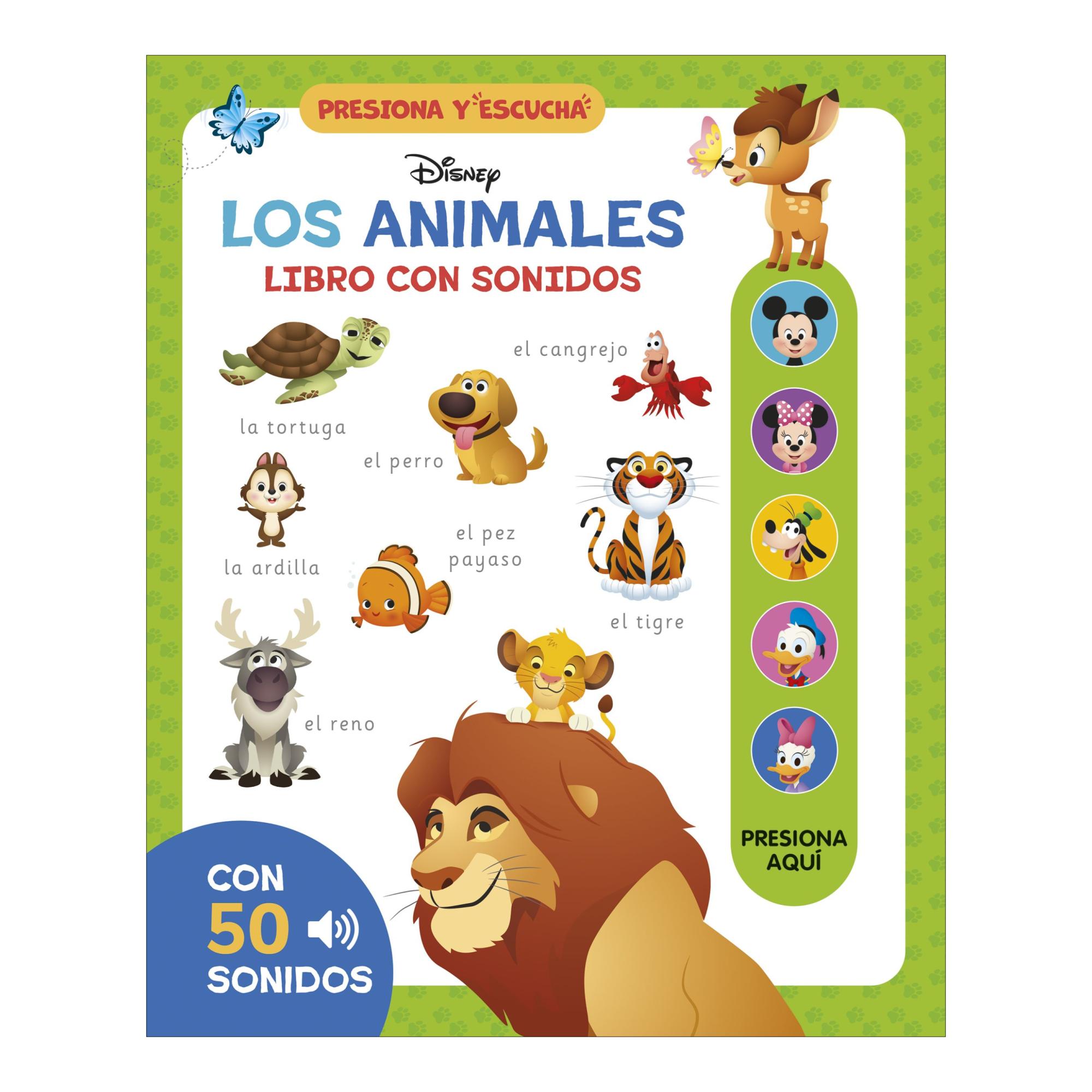 Imagem 0 de DISNEY. LIBRO CON SONIDOS. ANIMALES (Capa Dura)