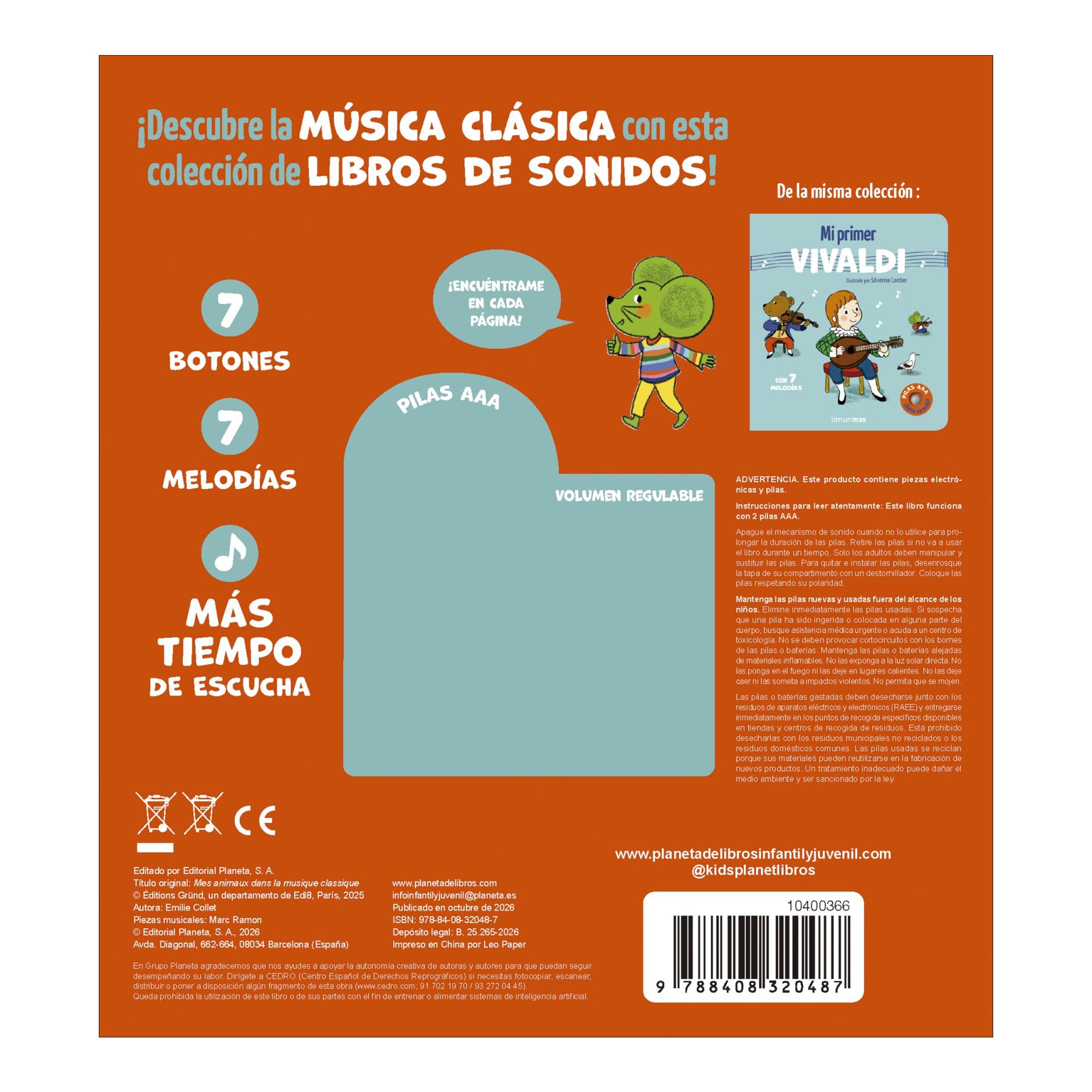 Mis animales de la musica clasica. con 7 2