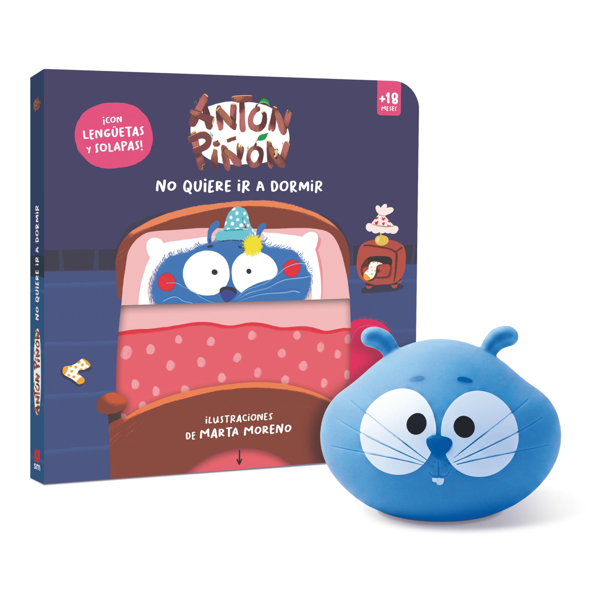 Imagem 0 de Pack Antón Piñón no quiere ir a dormir + lámpara (Capa dura)